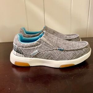 Casual Gray Slip-On Shoes